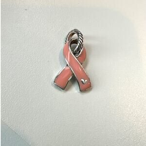 Brighton Power of Pink Breast Cancer Awareness heart charm